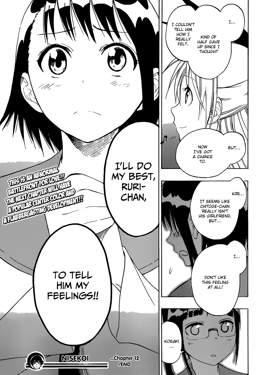 Nisekoi Chapter 12 page 20 - Chapter 12: Spoiler