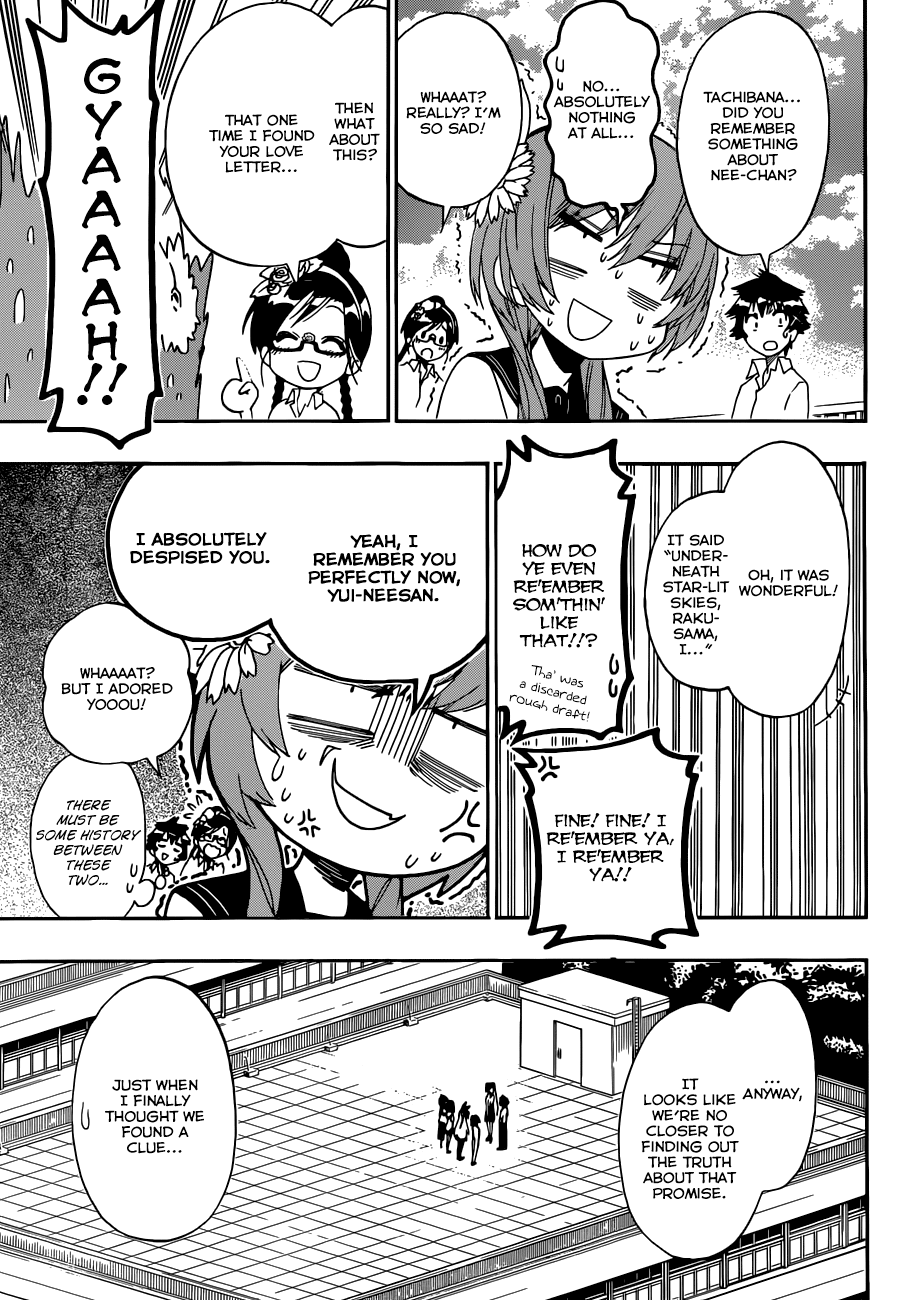 Nisekoi Chapter 120 page 16 - Chapter 120: Need to Know