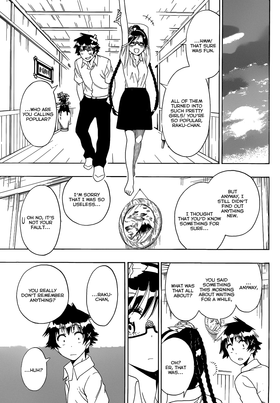 Nisekoi Chapter 120 page 18 - Chapter 120: Need to Know