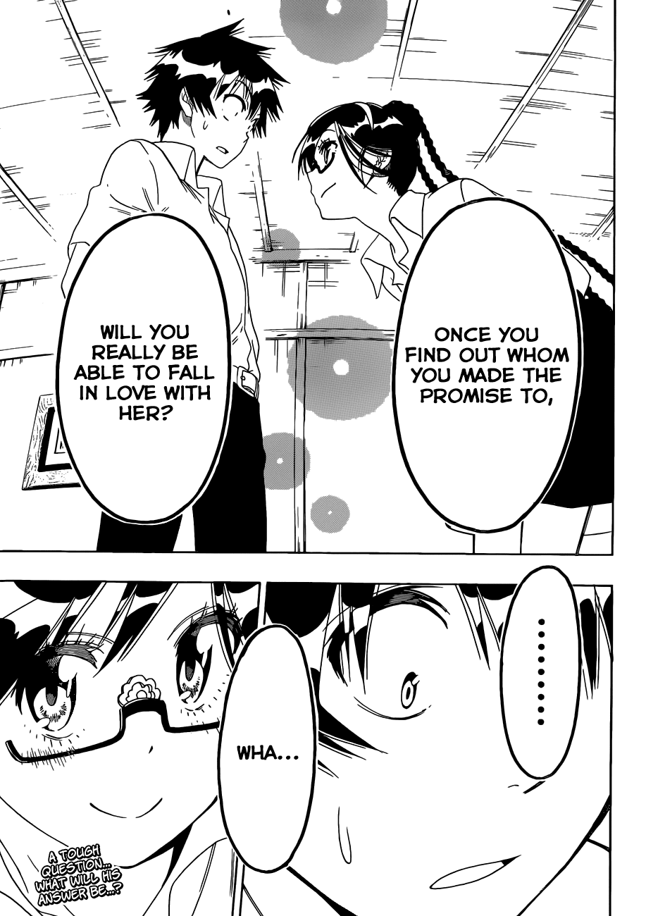 Nisekoi Chapter 120 page 20 - Chapter 120: Need to Know