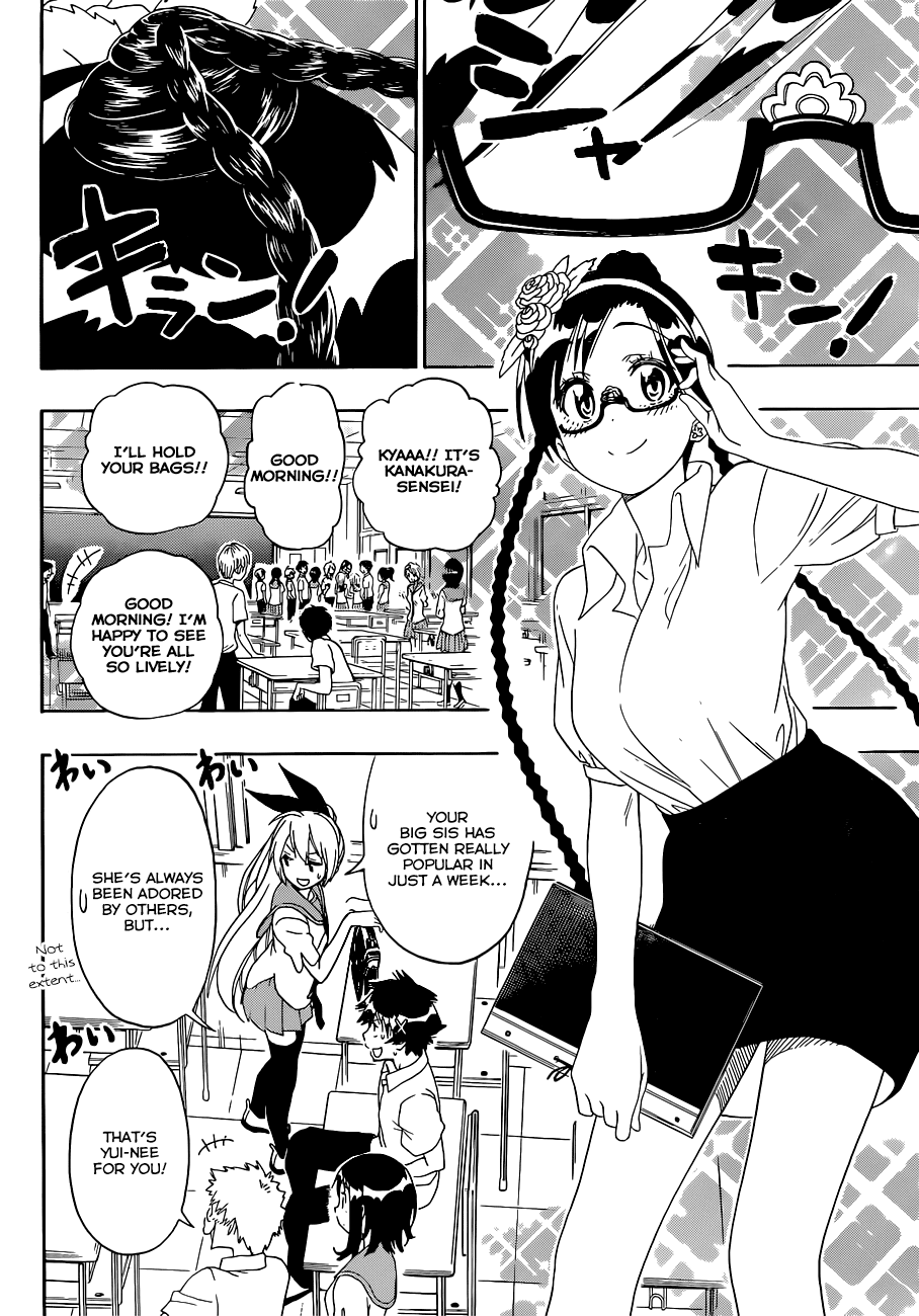 Nisekoi Chapter 121 page 10 - Chapter 121: Younger Brother