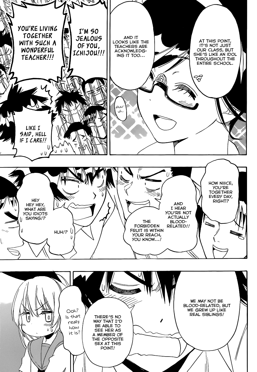 Nisekoi Chapter 121 page 11 - Chapter 121: Younger Brother