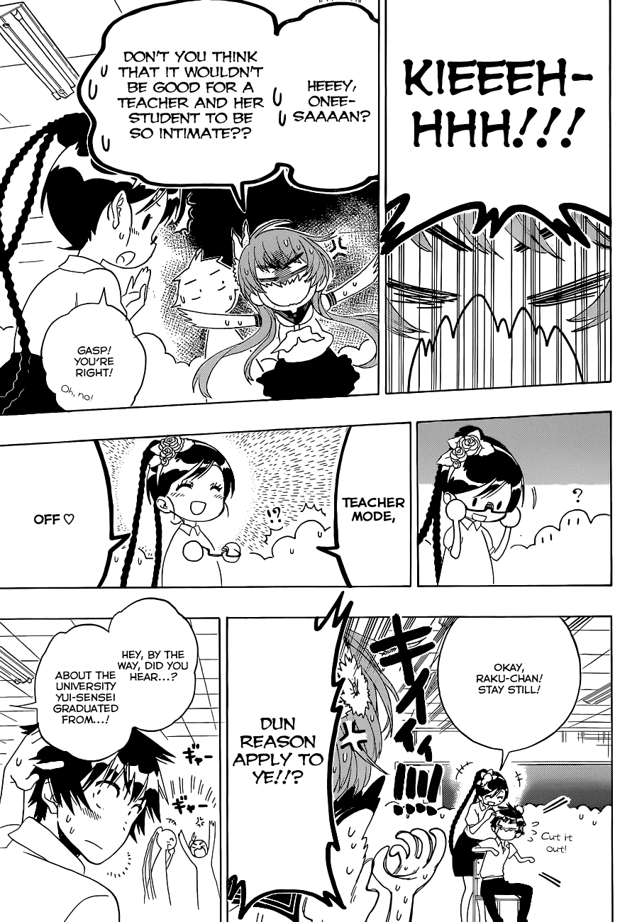 Nisekoi Chapter 121 page 13 - Chapter 121: Younger Brother