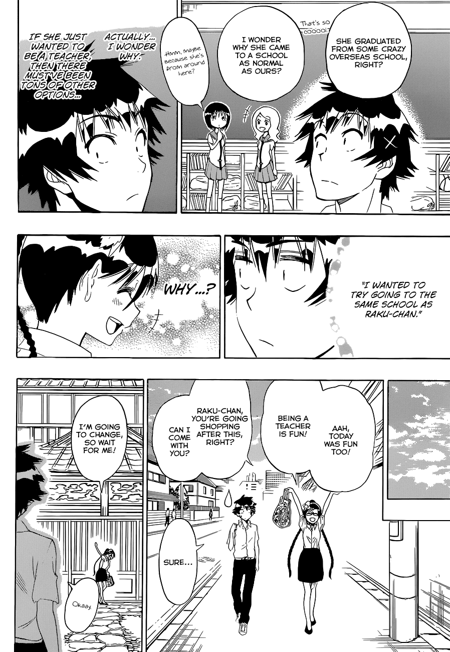 Nisekoi Chapter 121 page 14 - Chapter 121: Younger Brother