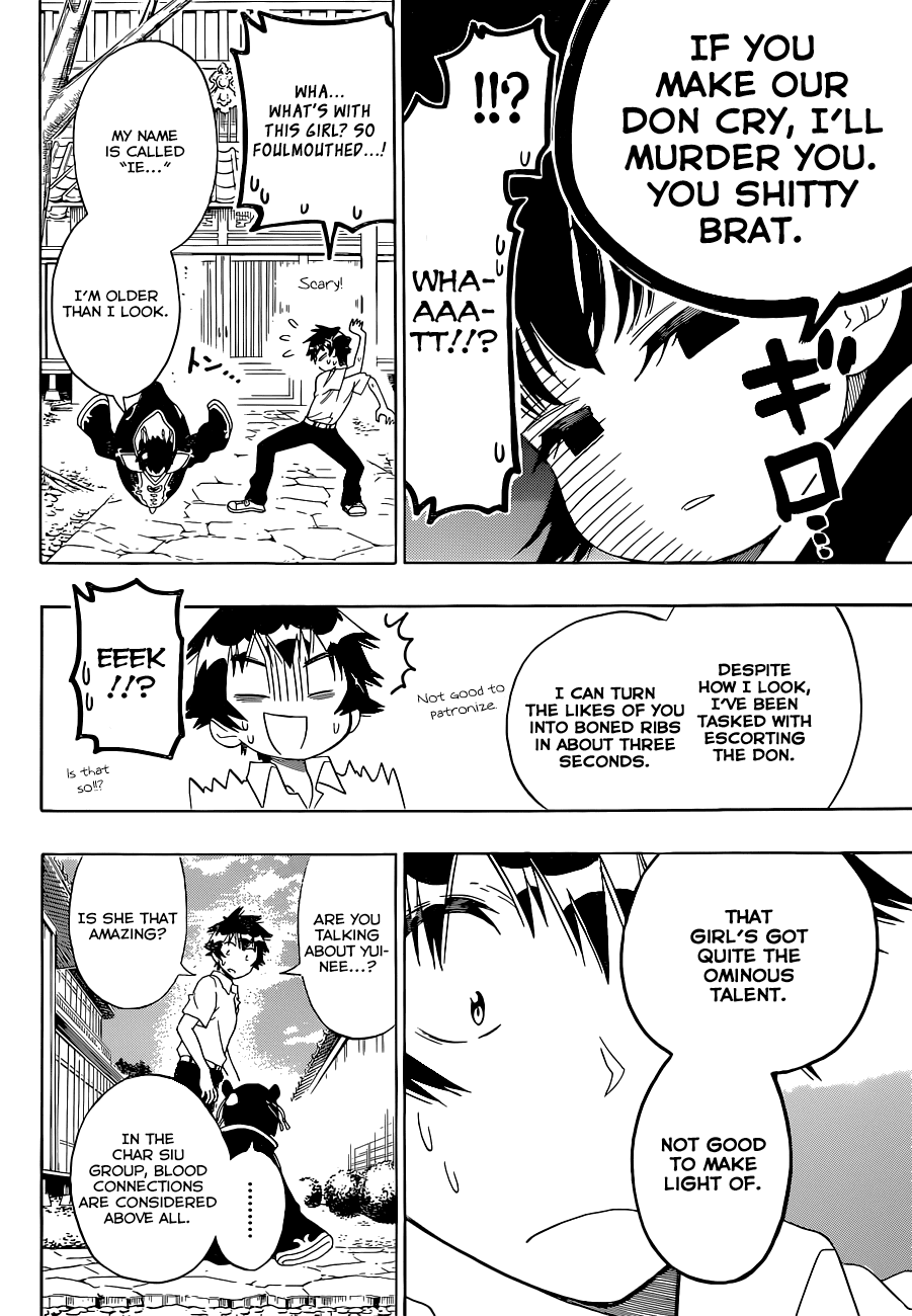 Nisekoi Chapter 121 page 16 - Chapter 121: Younger Brother
