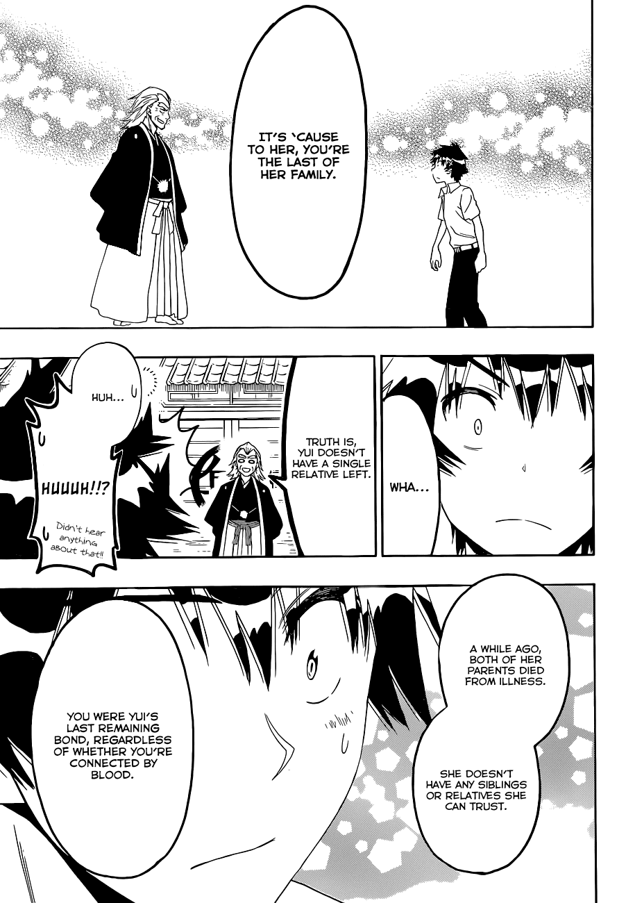 Nisekoi Chapter 121 page 19 - Chapter 121: Younger Brother