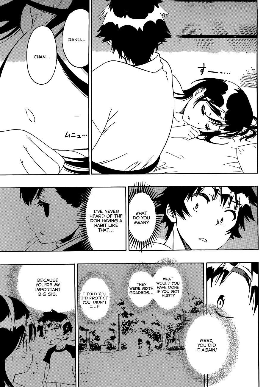 Nisekoi Chapter 121 page 21 - Chapter 121: Younger Brother