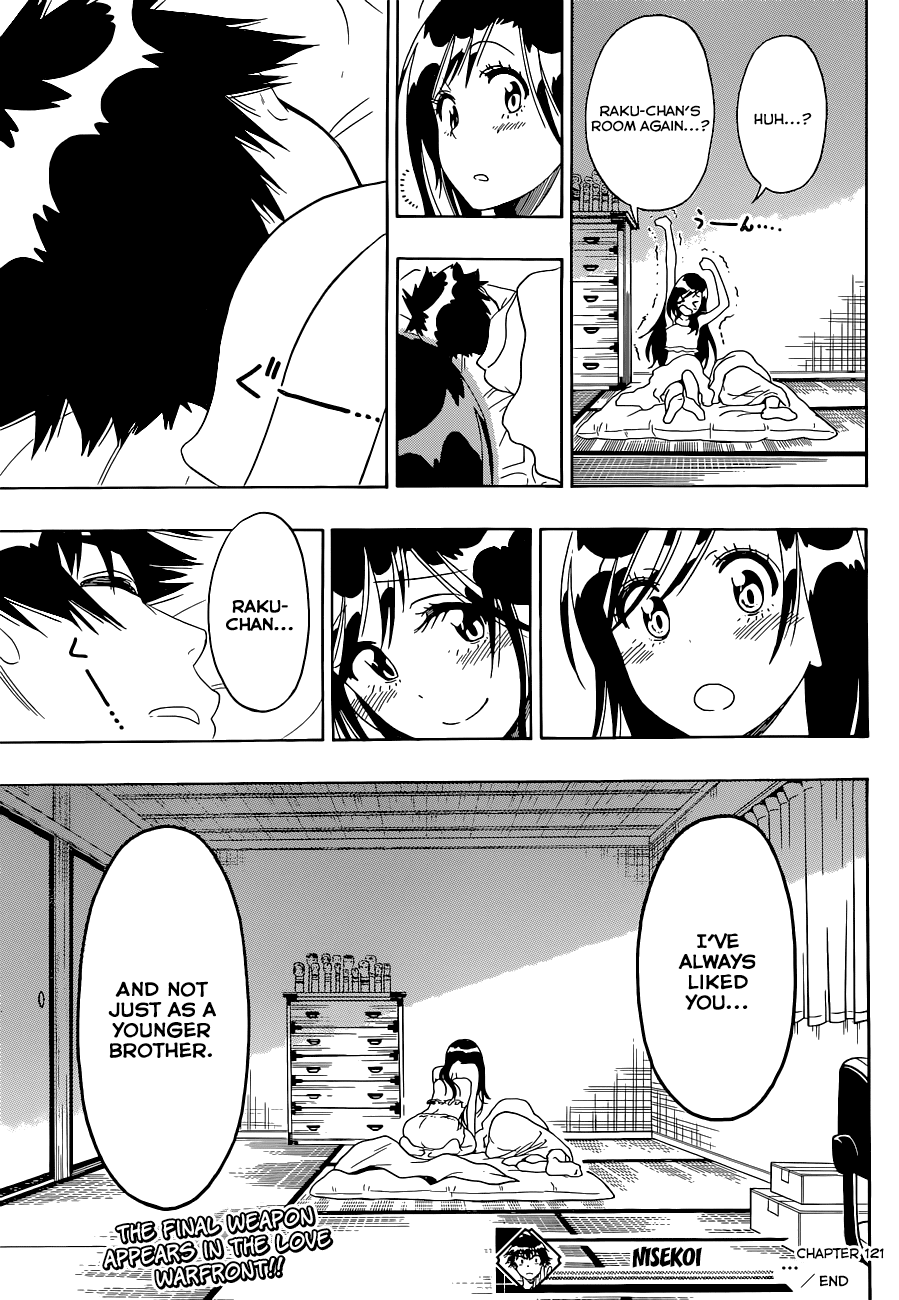 Nisekoi Chapter 121 page 23 - Chapter 121: Younger Brother