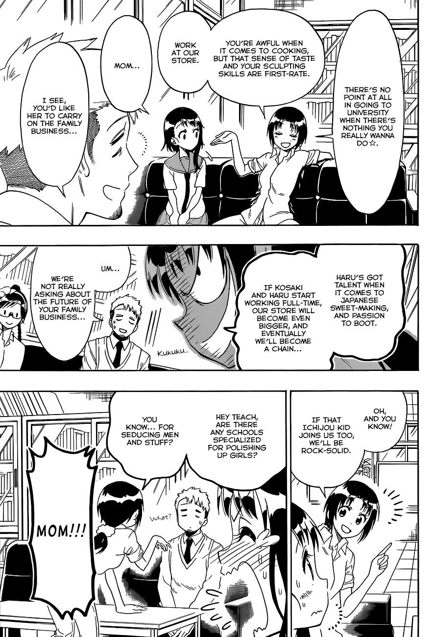 Nisekoi Chapter 122 page 13 - Chapter 122: Interview