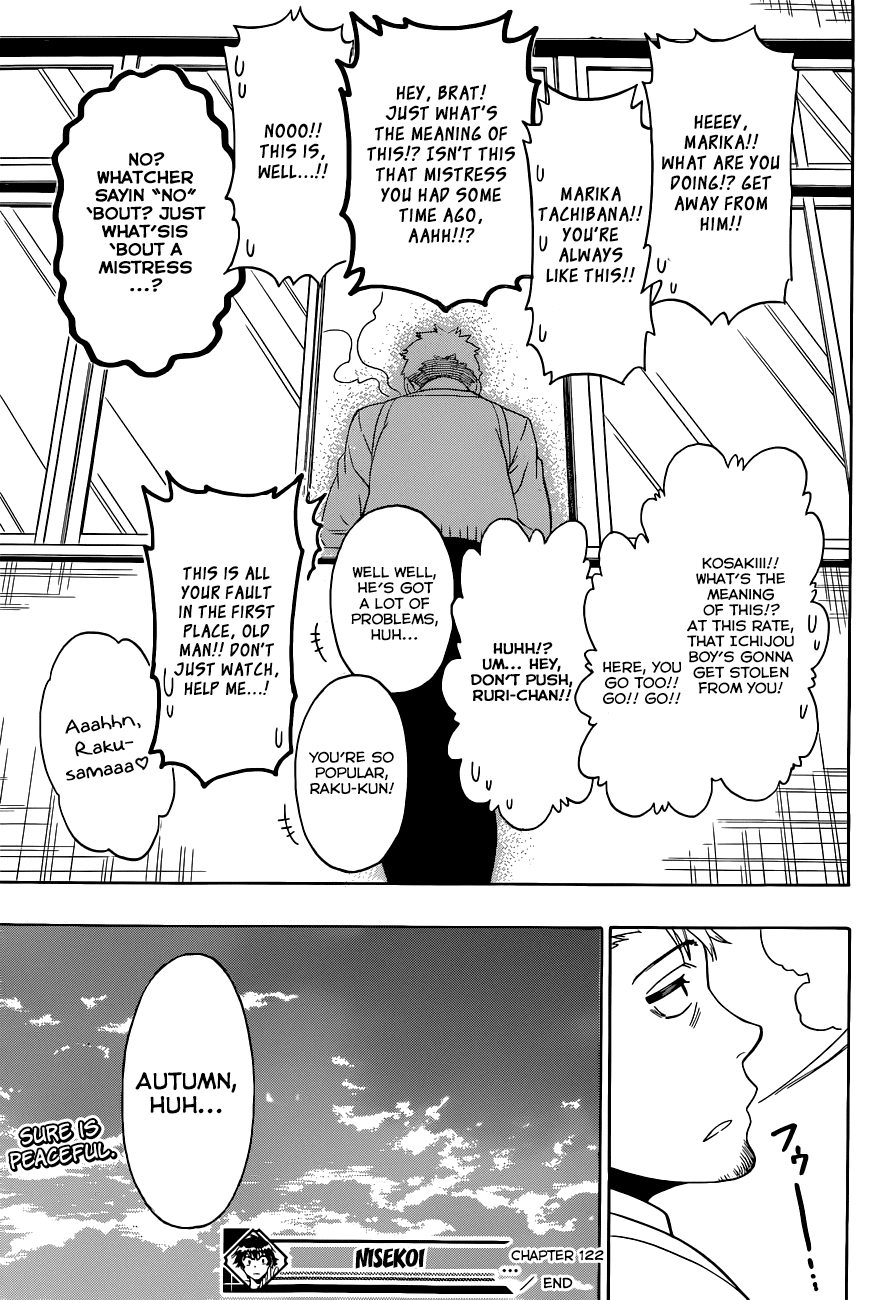 Nisekoi Chapter 122 page 21 - Chapter 122: Interview