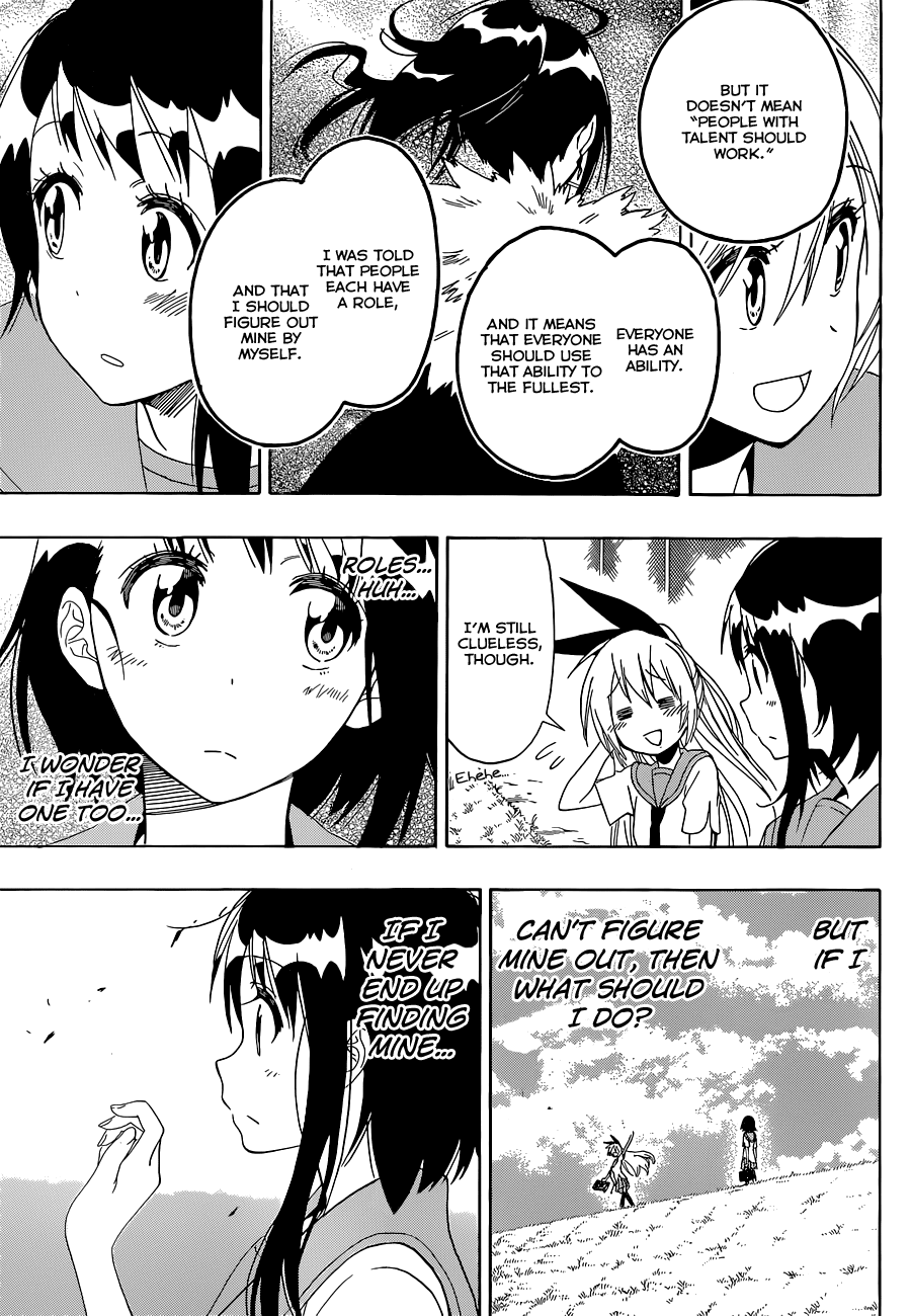 Nisekoi Chapter 123 page 12 - Chapter 123: Suitable
