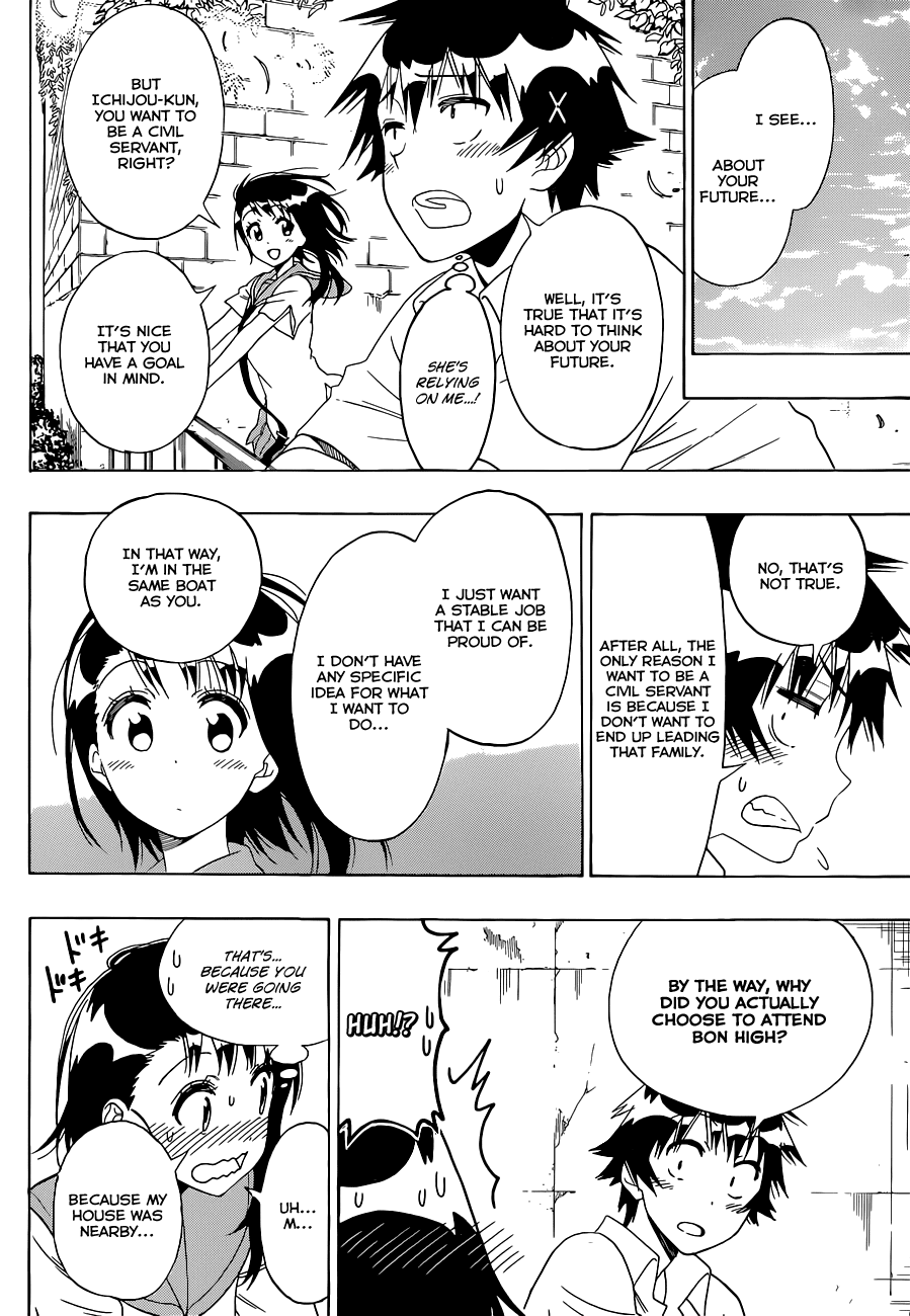 Nisekoi Chapter 123 page 15 - Chapter 123: Suitable