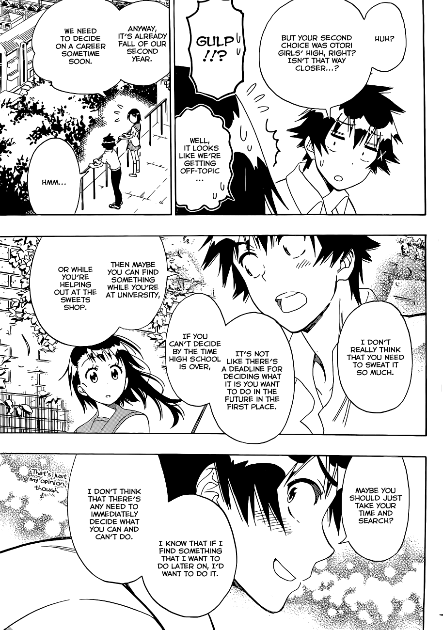 Nisekoi Chapter 123 page 16 - Chapter 123: Suitable