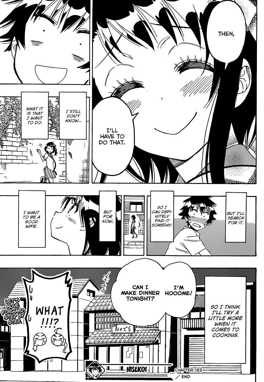 Nisekoi Chapter 123 page 20 - Chapter 123: Suitable