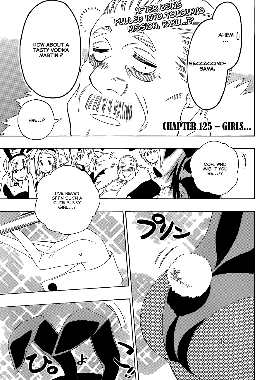 Nisekoi Chapter 125 page 4 - Chapter 125: Girls