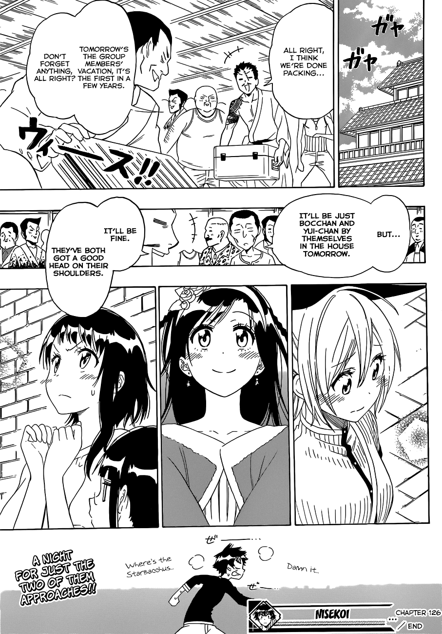 Nisekoi Chapter 126 page 20 - Chapter 126: Declaration