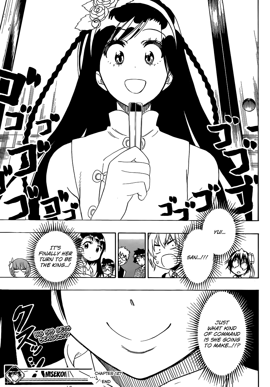 Nisekoi Chapter 127 page 20 - Chapter 127: King