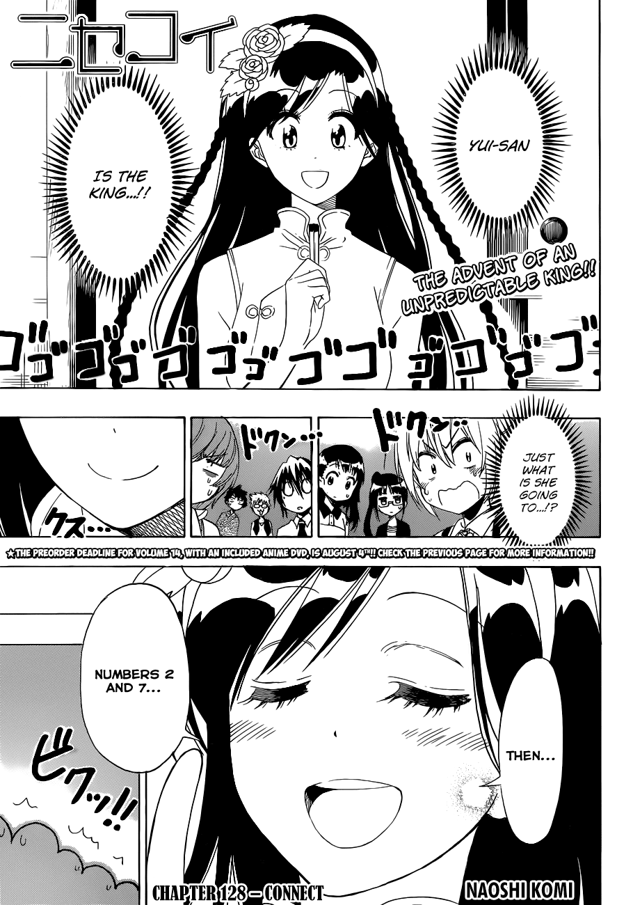Nisekoi Chapter 128 page 2 - Chapter 128