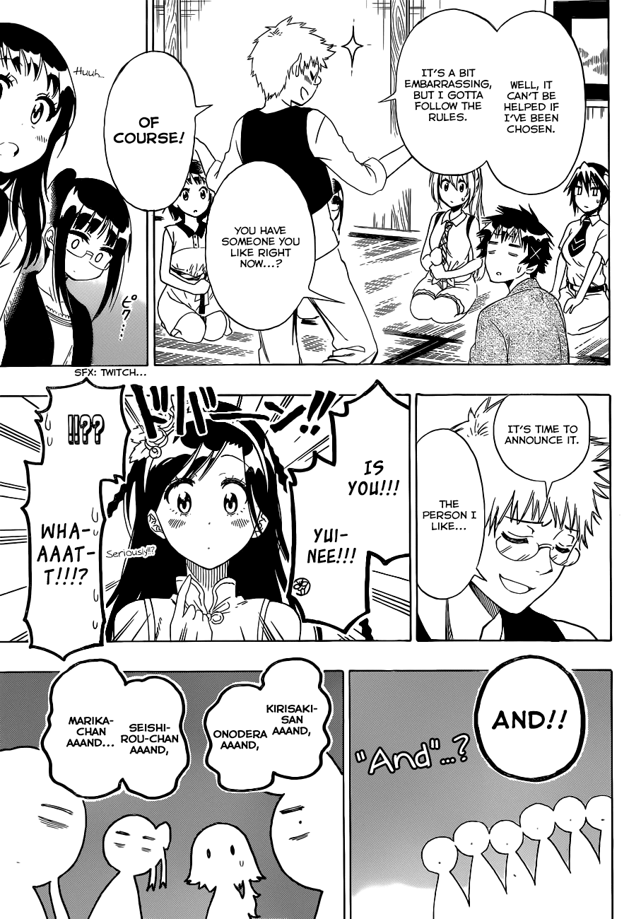 Nisekoi Chapter 128 page 4 - Chapter 128
