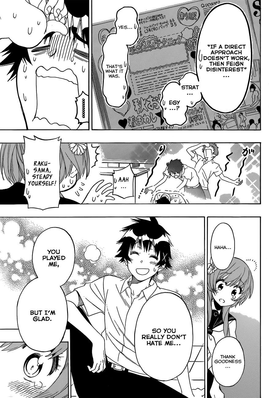 Nisekoi Chapter 129 page 18 - Chapter 129: Cold