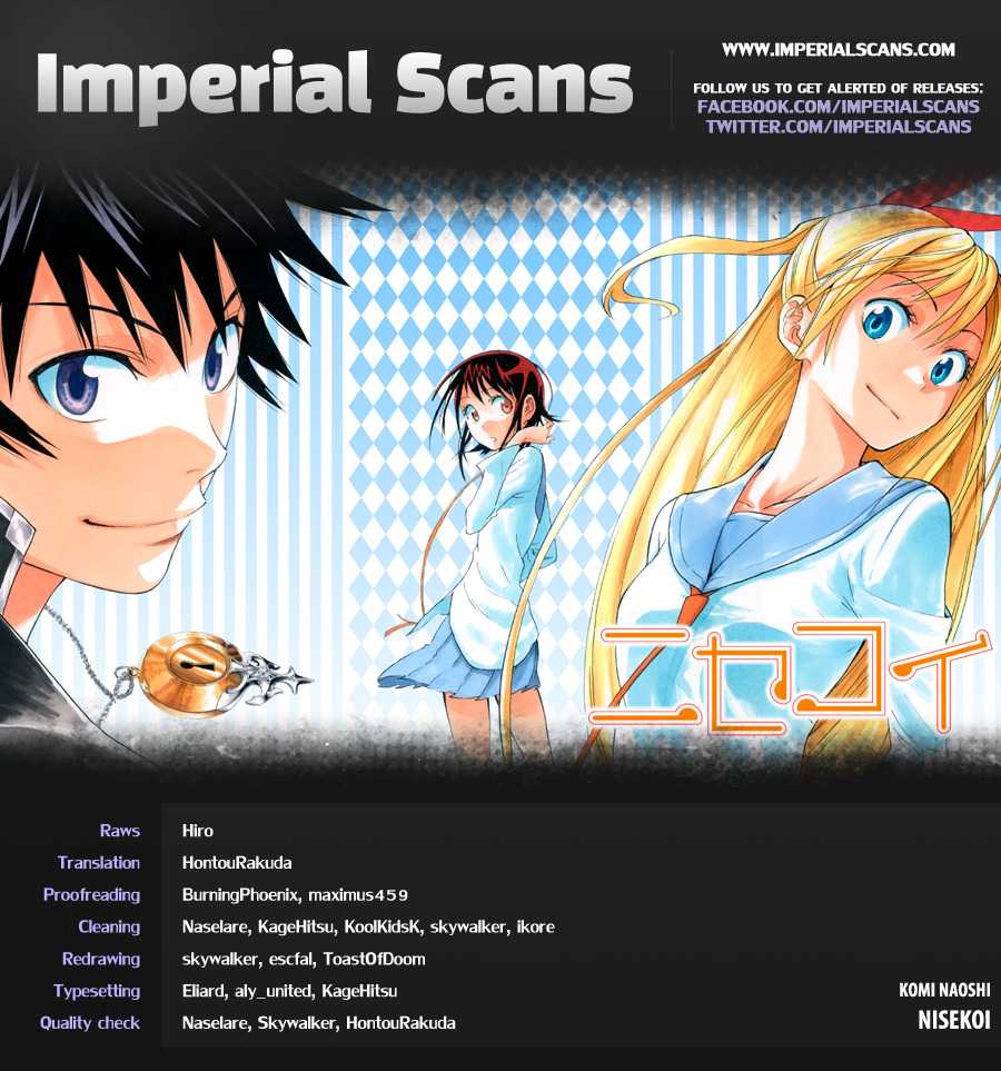 Nisekoi Chapter 13 page 1 - Chapter 13: Zawsze in Love