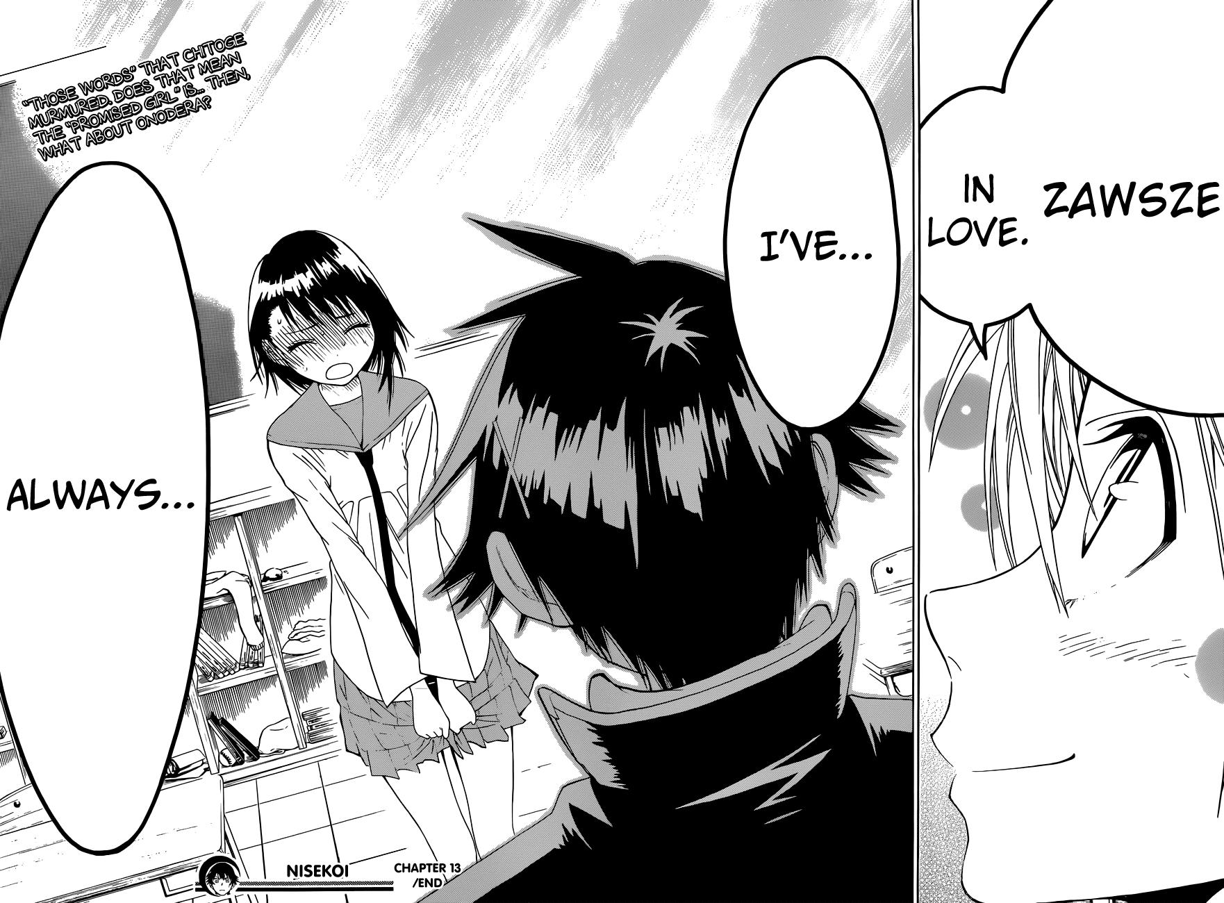 Nisekoi Chapter 13 page 19 - Chapter 13: Zawsze in Love