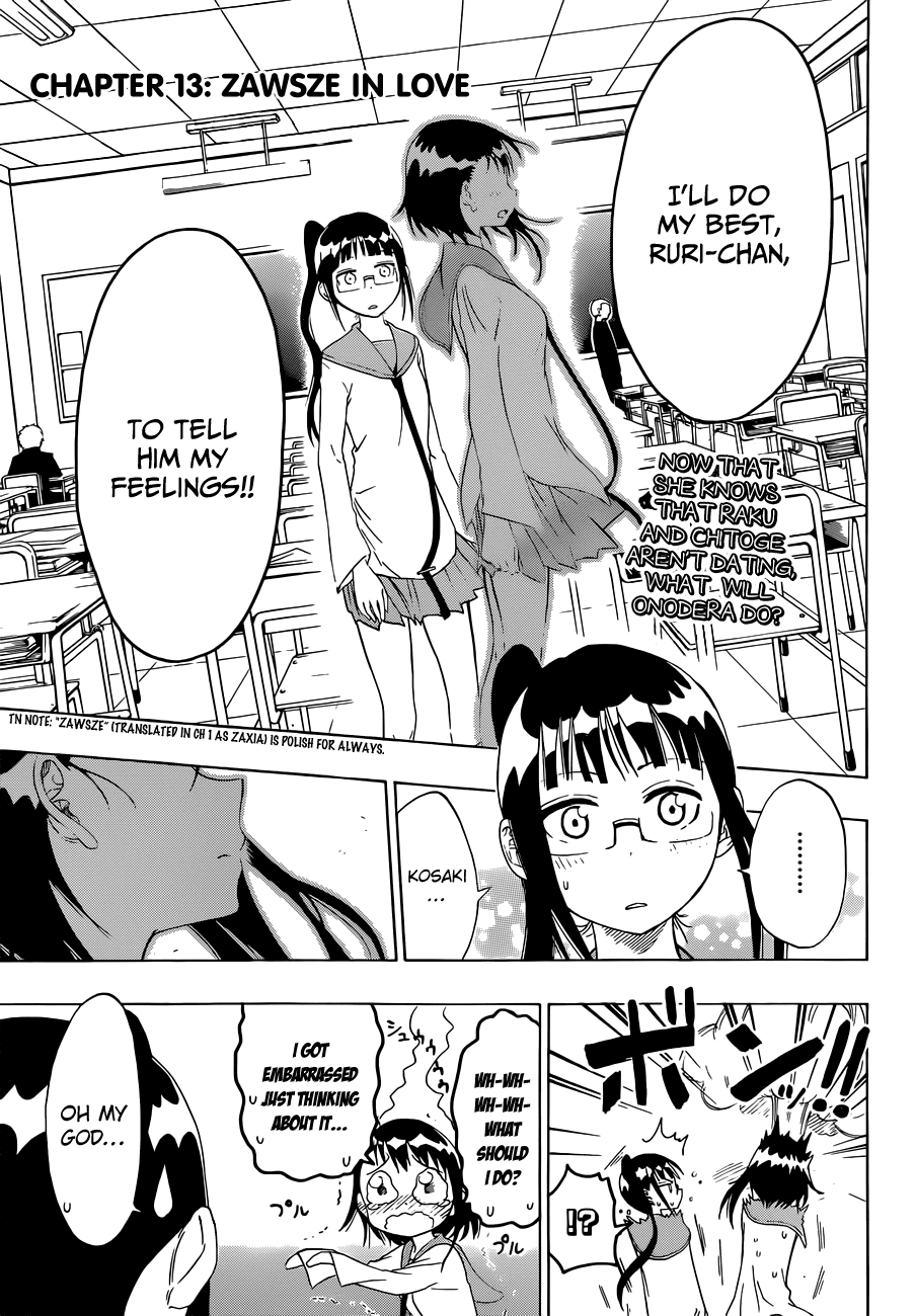 Nisekoi Chapter 13 page 4 - Chapter 13: Zawsze in Love