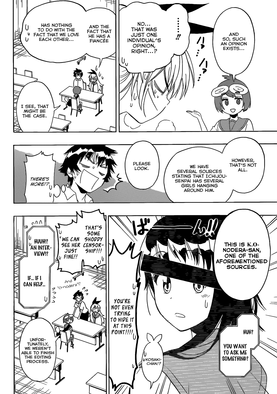 Nisekoi Chapter 130 page 11 - Chapter 130: Interview