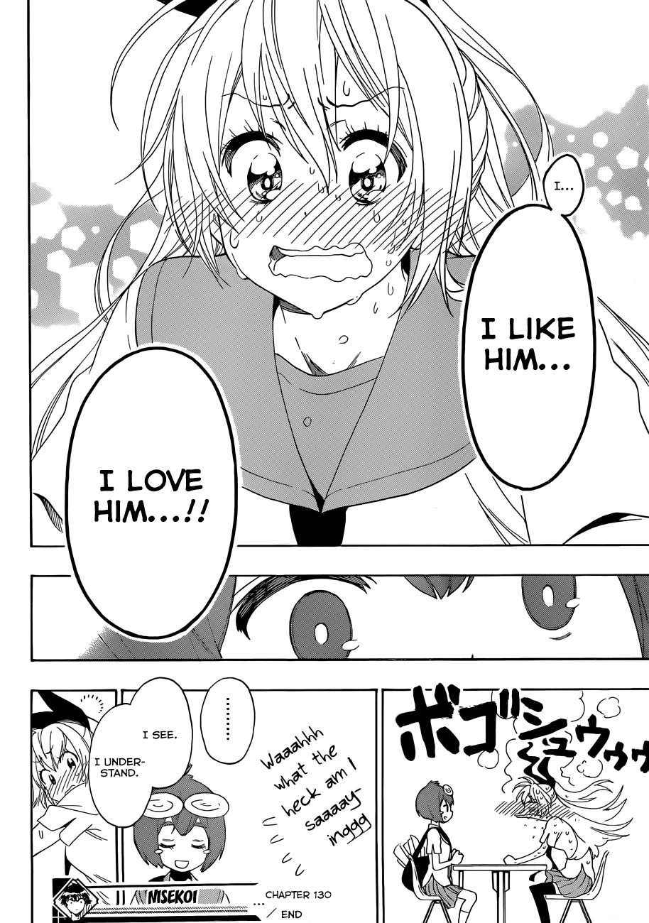 Nisekoi Chapter 130 page 19 - Chapter 130: Interview