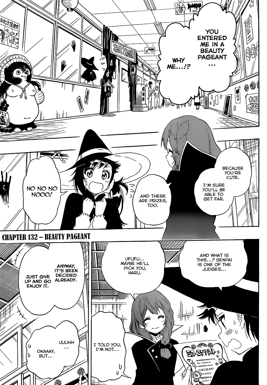 Nisekoi Chapter 132 page 4 - Chapter 132: Beauty Pagent