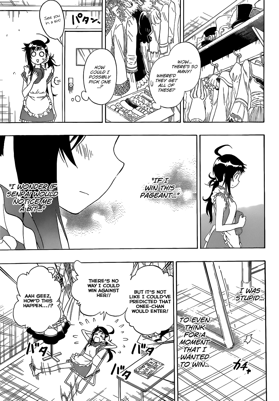 Nisekoi Chapter 133 page 10 - Chapter 133: One on One