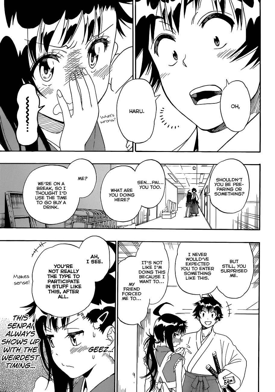 Nisekoi Chapter 133 page 12 - Chapter 133: One on One