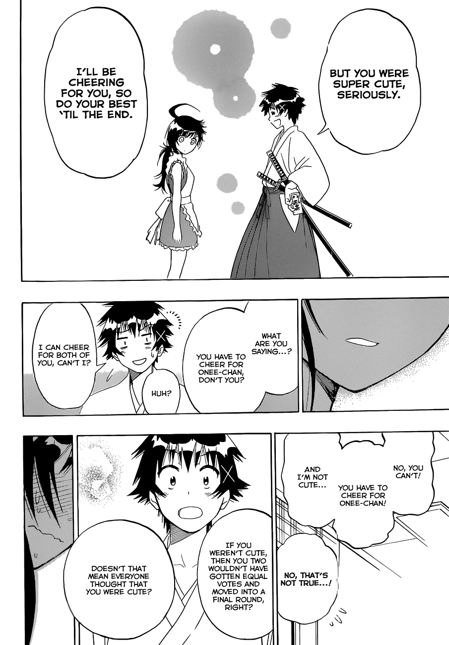 Nisekoi Chapter 133 page 13 - Chapter 133: One on One