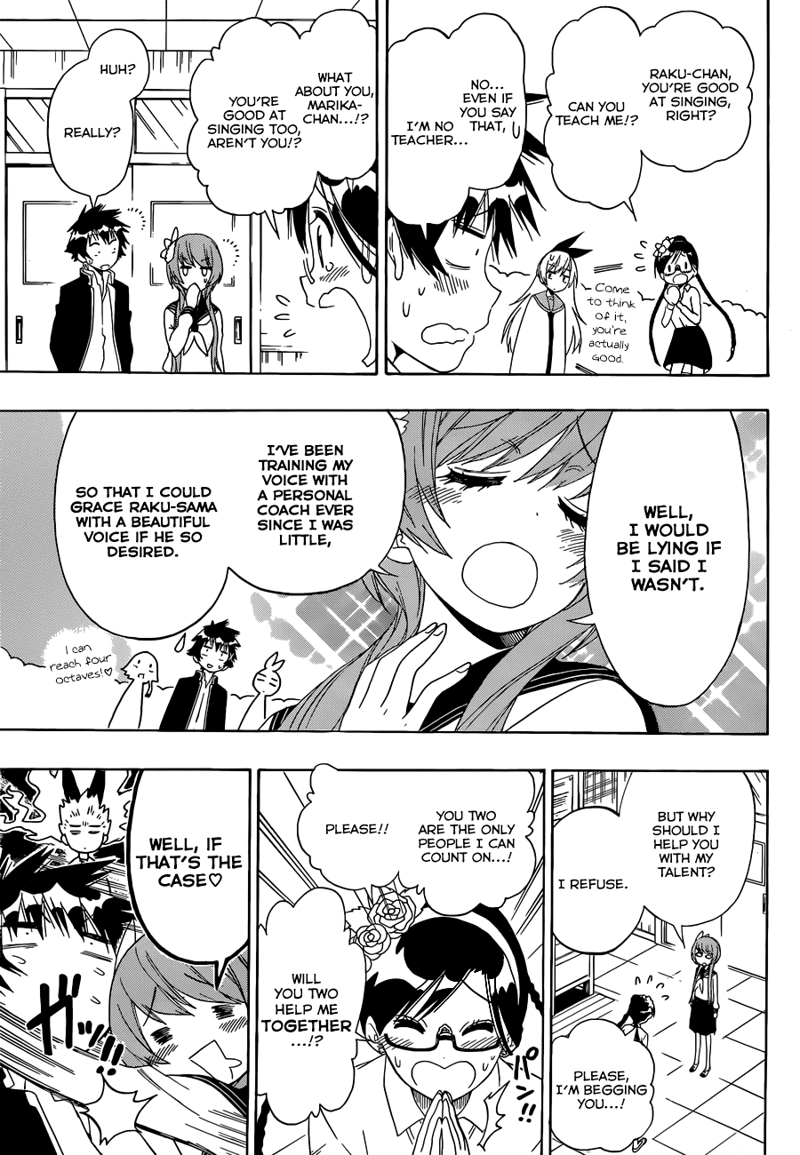 Nisekoi Chapter 135 page 10 - Chapter 135: Singing Voice