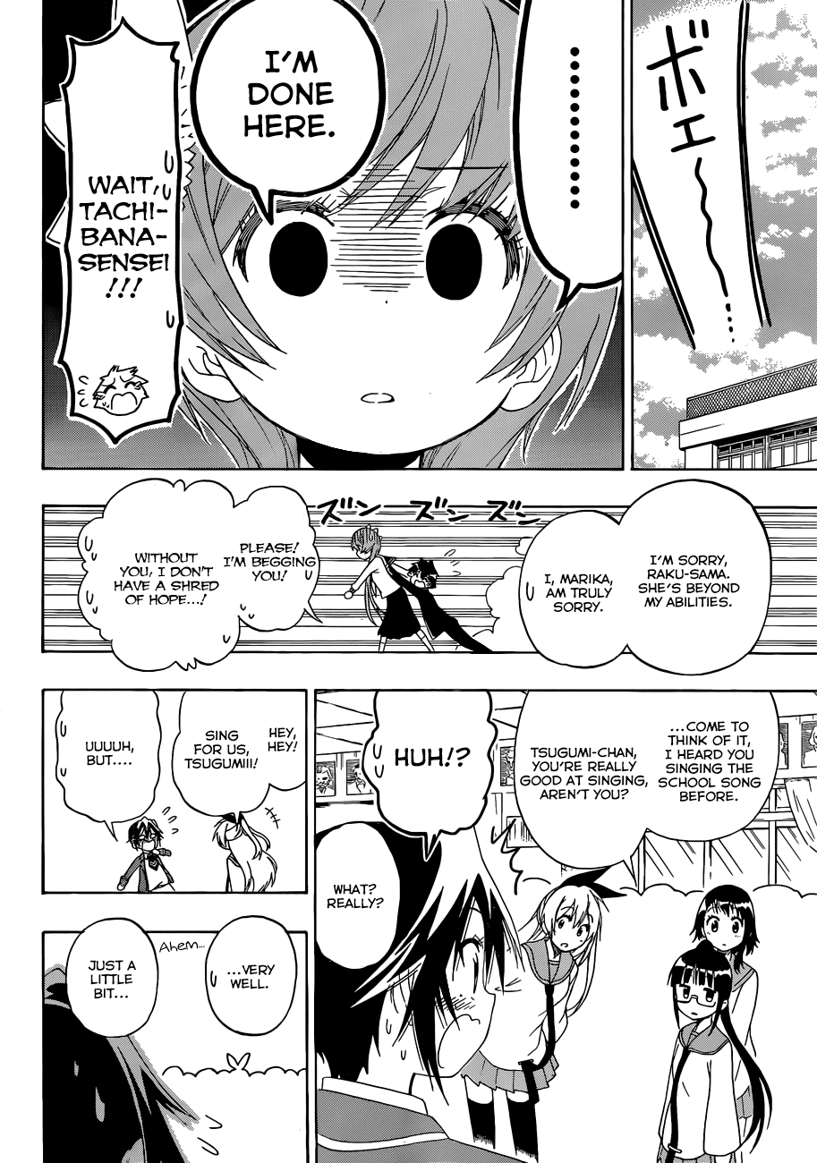 Nisekoi Chapter 135 page 13 - Chapter 135: Singing Voice