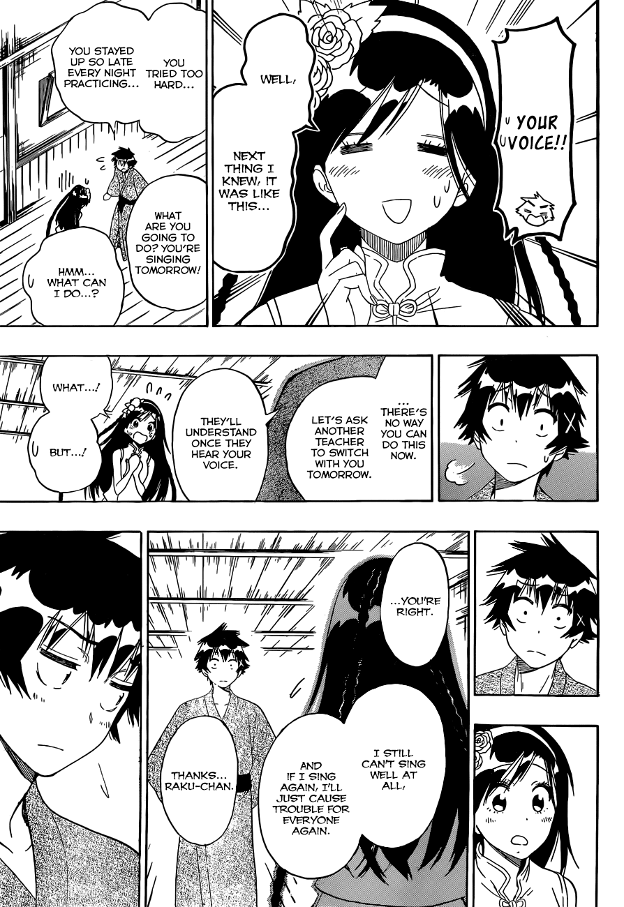 Nisekoi Chapter 135 page 16 - Chapter 135: Singing Voice