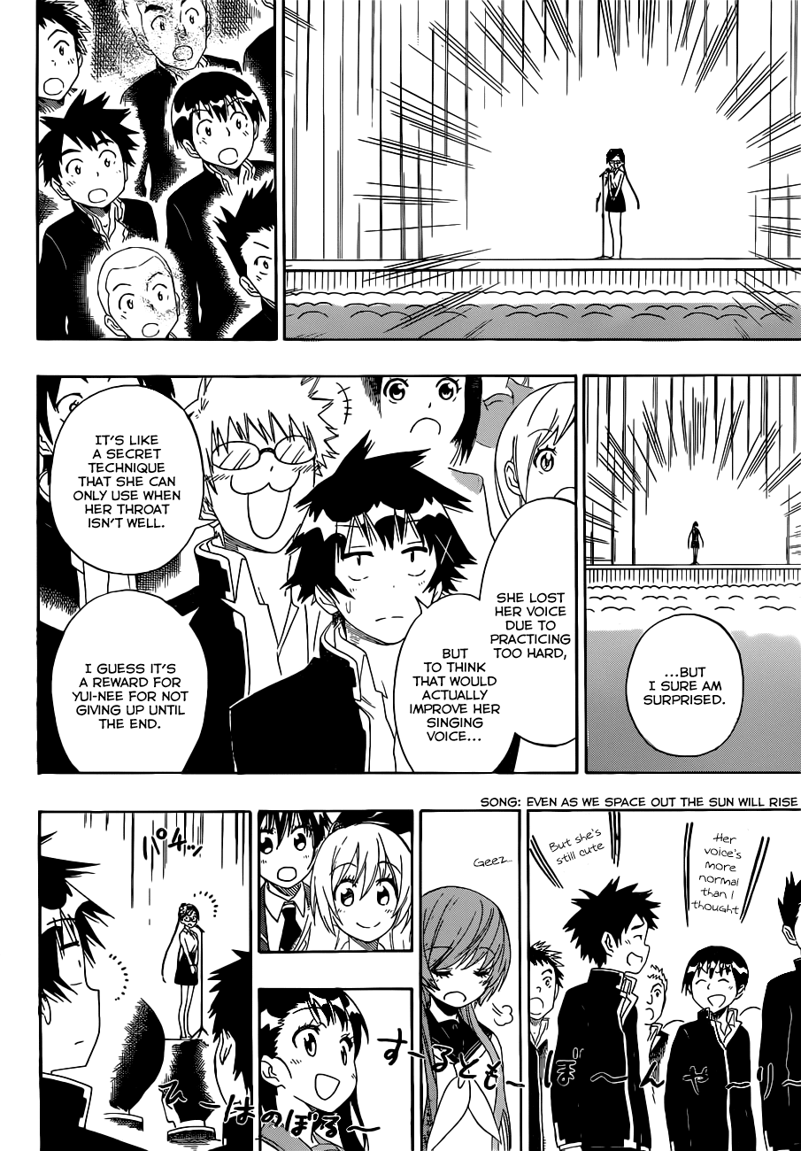 Nisekoi Chapter 135 page 19 - Chapter 135: Singing Voice