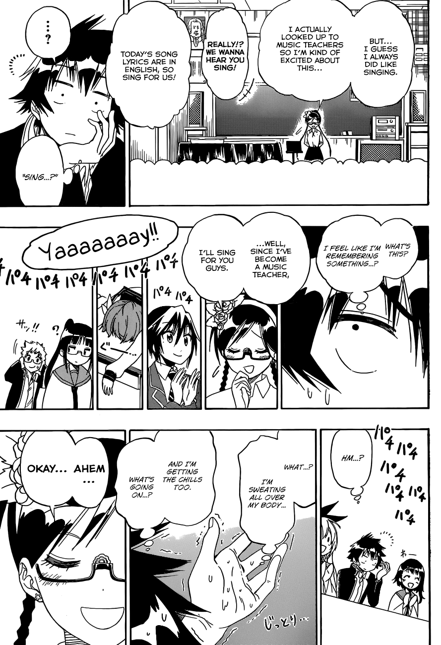 Nisekoi Chapter 135 page 4 - Chapter 135: Singing Voice