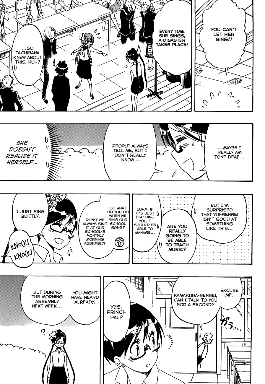 Nisekoi Chapter 135 page 8 - Chapter 135: Singing Voice