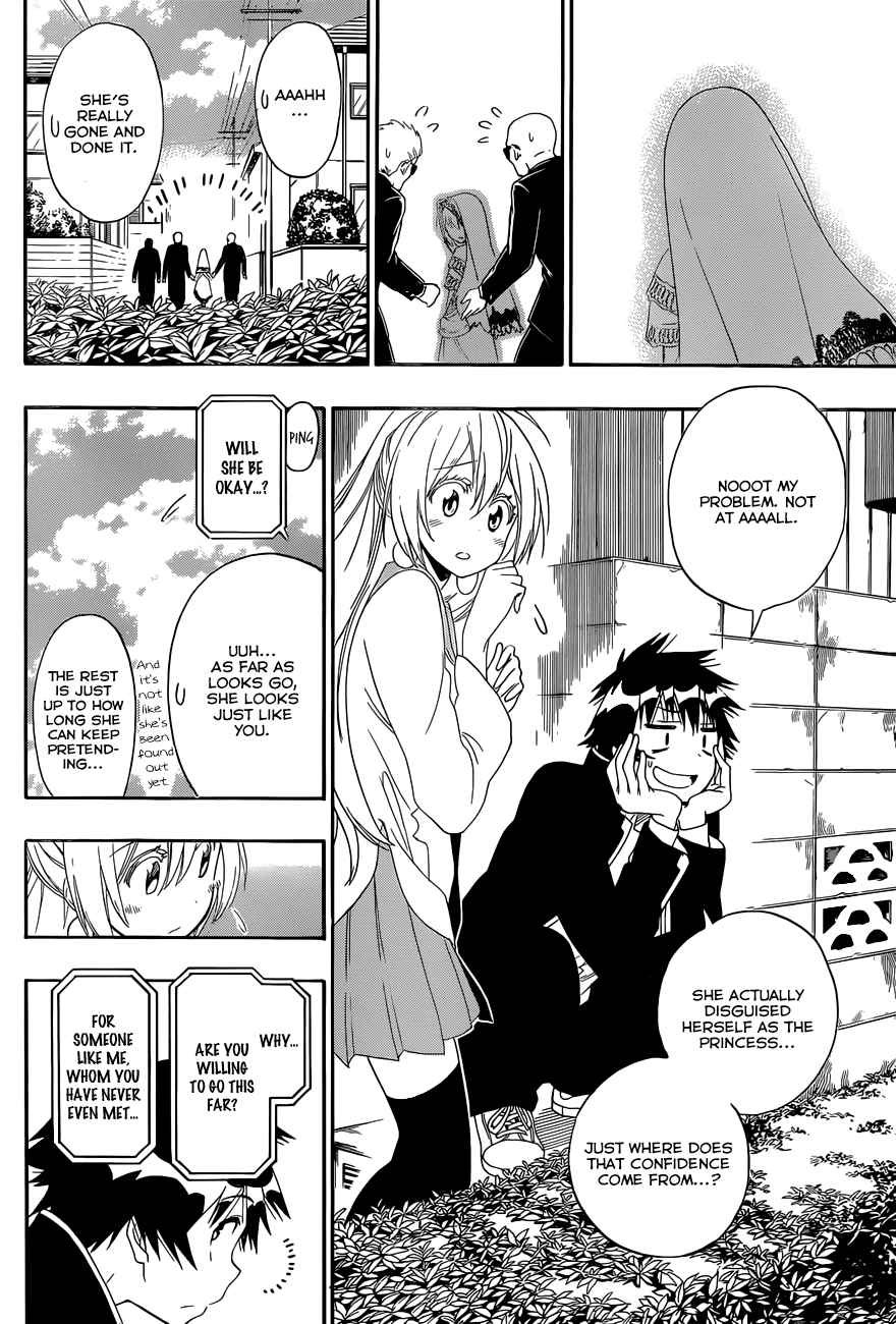 Nisekoi Chapter 136 page 11 - Chapter 136: Identical