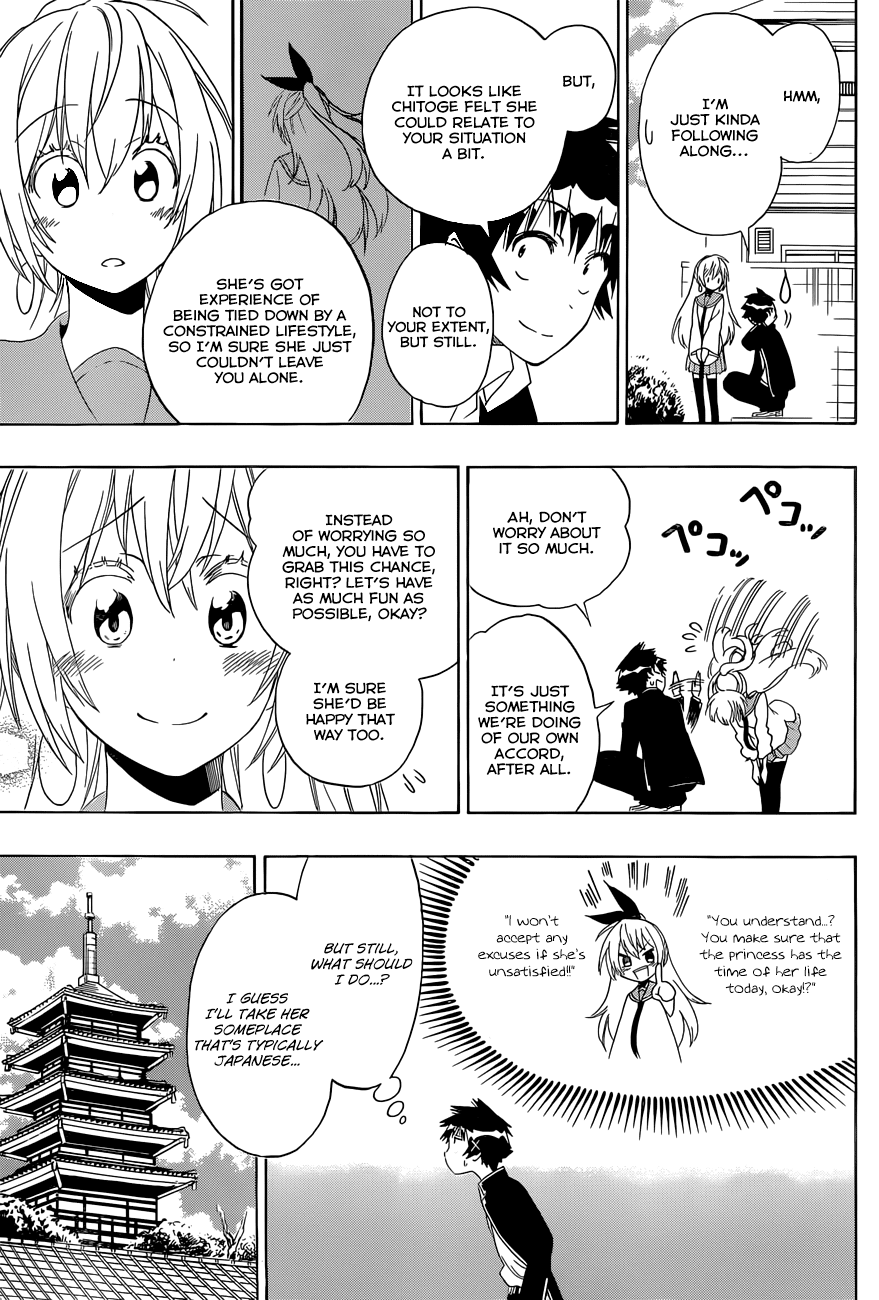 Nisekoi Chapter 136 page 12 - Chapter 136: Identical