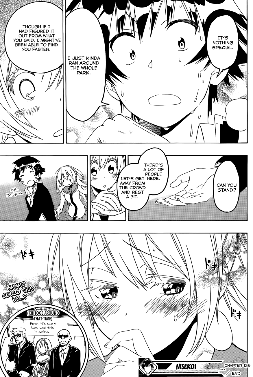 Nisekoi Chapter 136 page 20 - Chapter 136: Identical