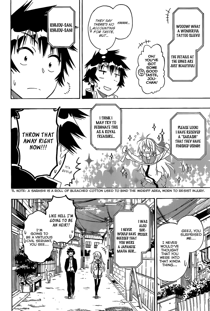 Nisekoi Chapter 137 page 13 - Chapter 137: I'm Glad
