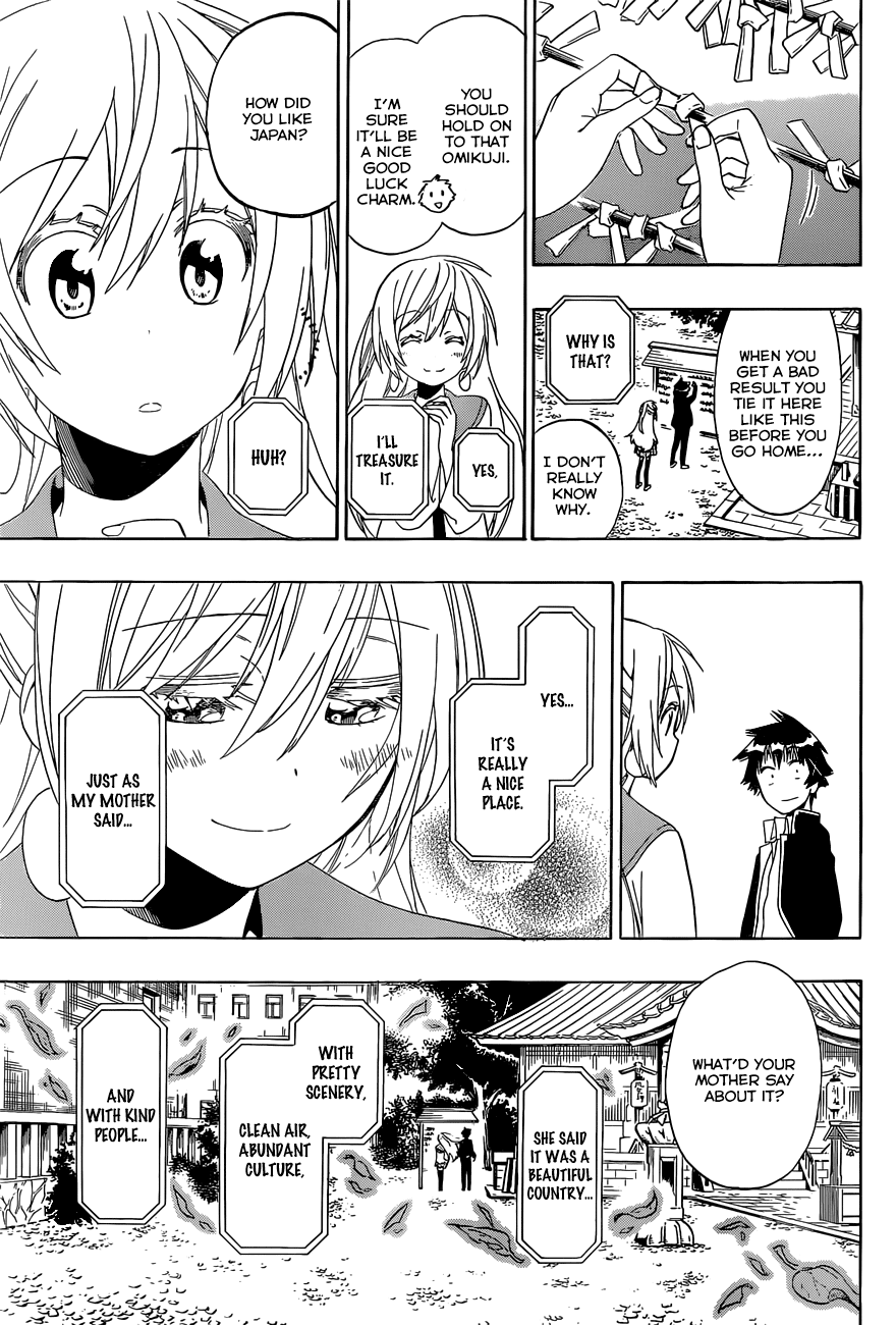 Nisekoi Chapter 137 page 16 - Chapter 137: I'm Glad