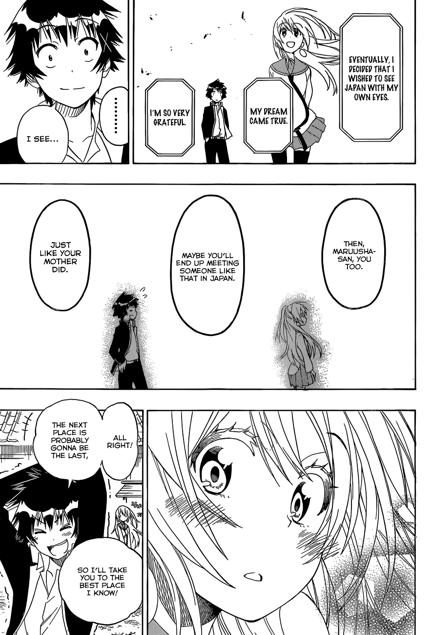 Nisekoi Chapter 137 page 18 - Chapter 137: I'm Glad