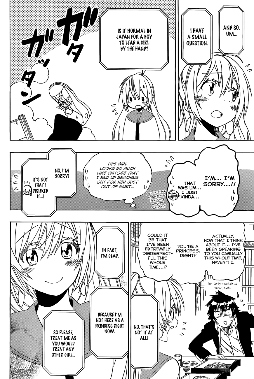 Nisekoi Chapter 137 page 7 - Chapter 137: I'm Glad