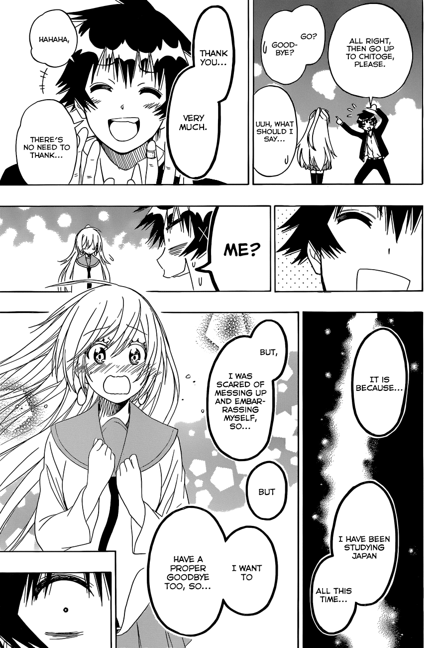 Nisekoi Chapter 138 page 14 - Chapter 138: Great Luck