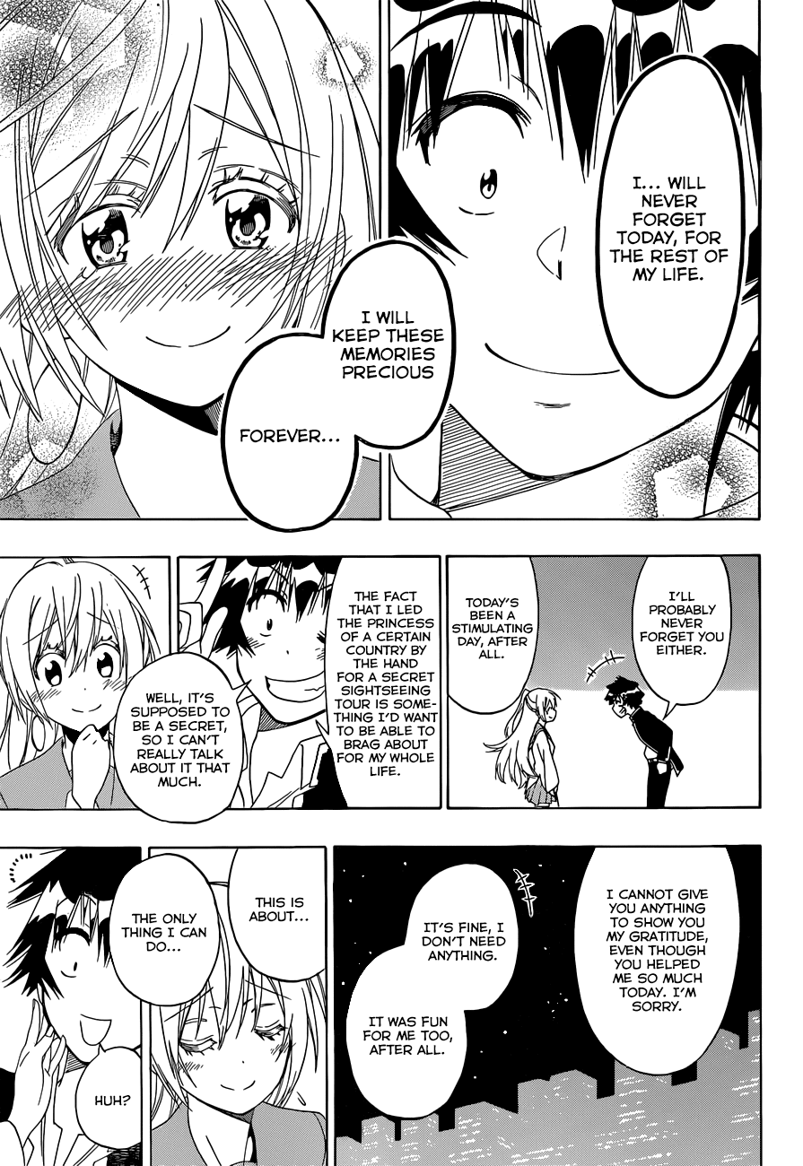 Nisekoi Chapter 138 page 16 - Chapter 138: Great Luck