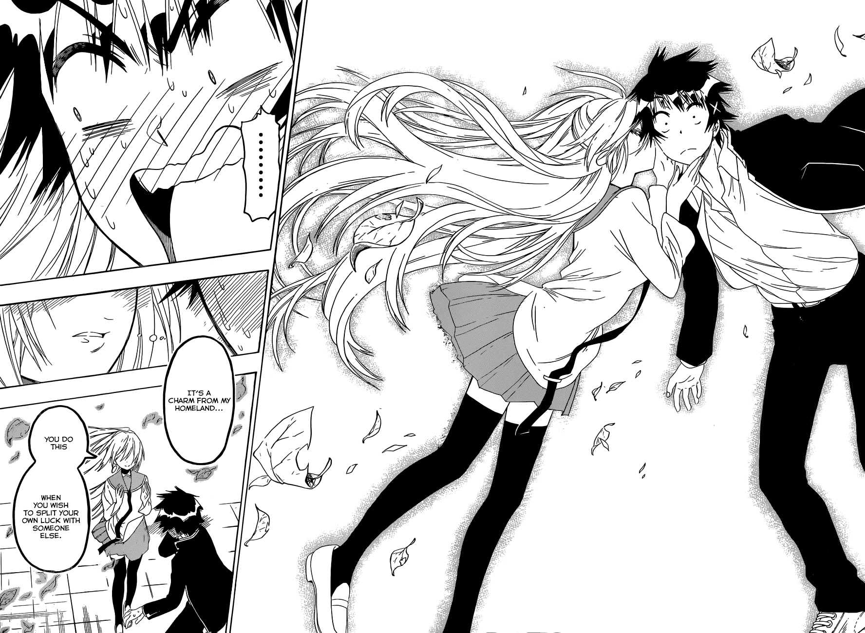 Nisekoi Chapter 138 page 17 - Chapter 138: Great Luck