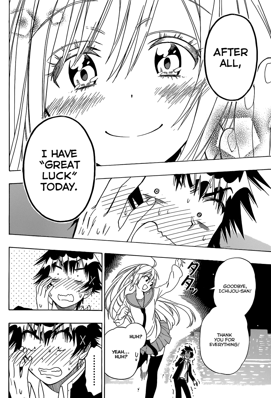 Nisekoi Chapter 138 page 18 - Chapter 138: Great Luck